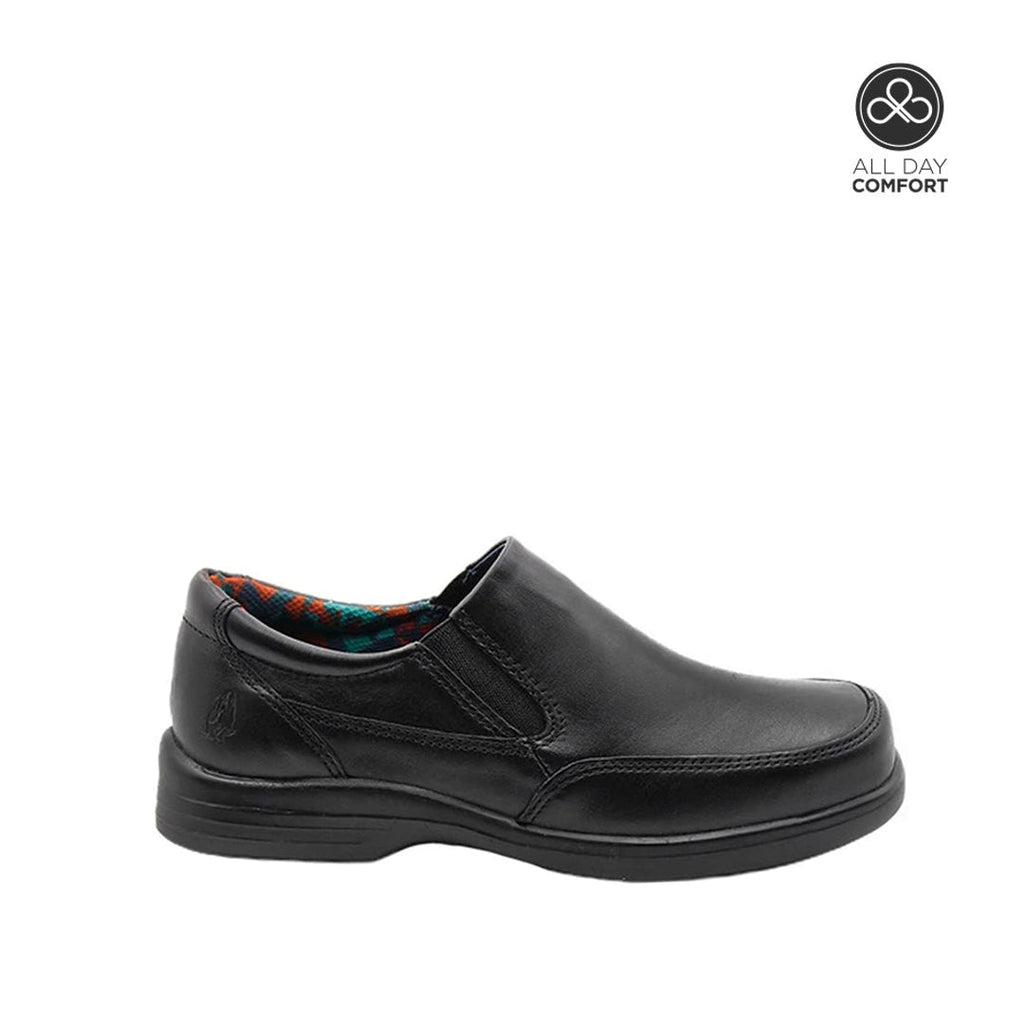 Slip on escolares Luka para niño color negro