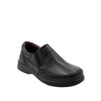 Slip on escolares Luka para niño color negro