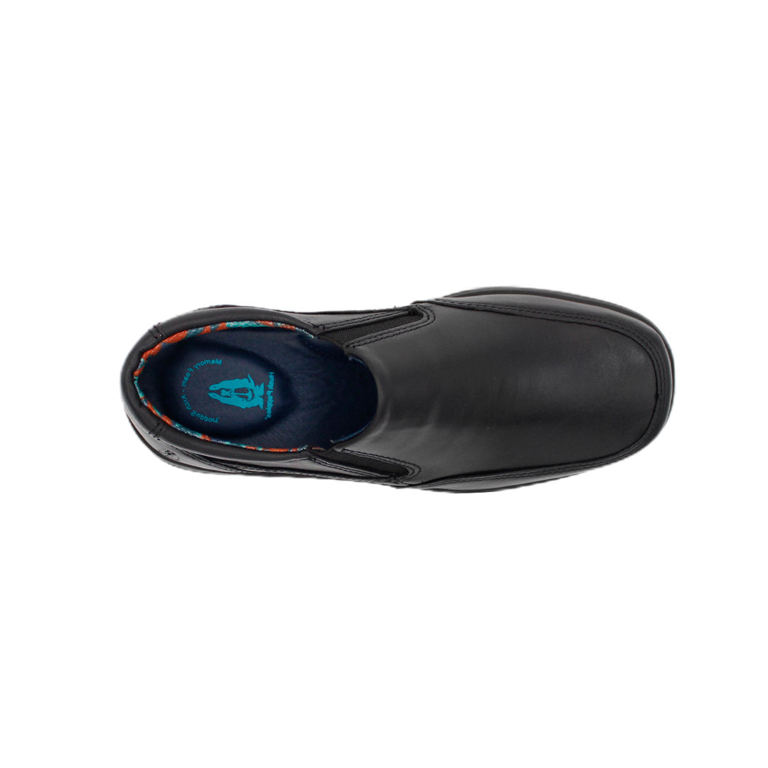 Slip on escolares Luka para niño color negro