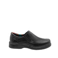Slip on escolares Luka para niño color negro