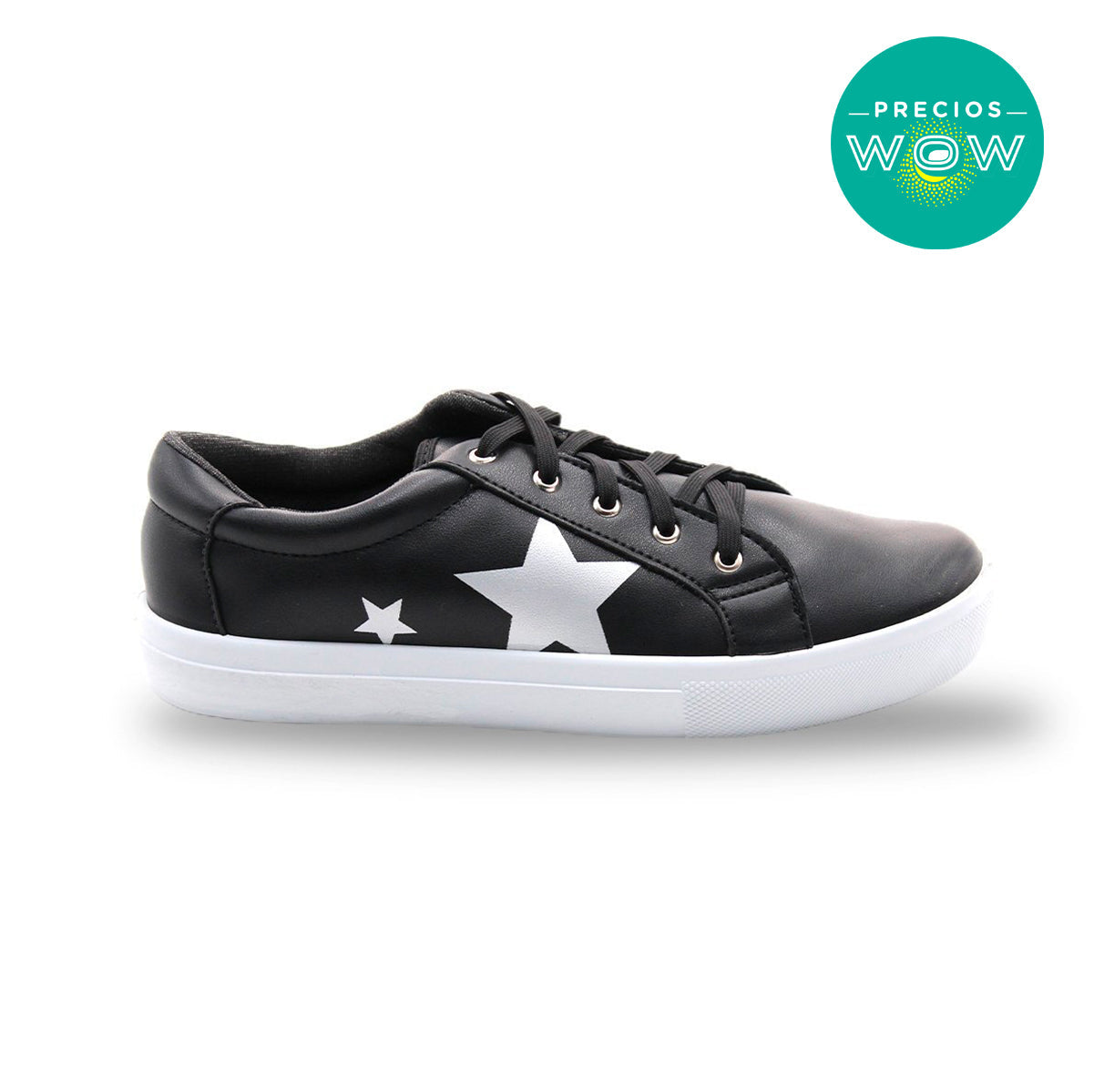 Tenis Deckerbra negro para Mujer