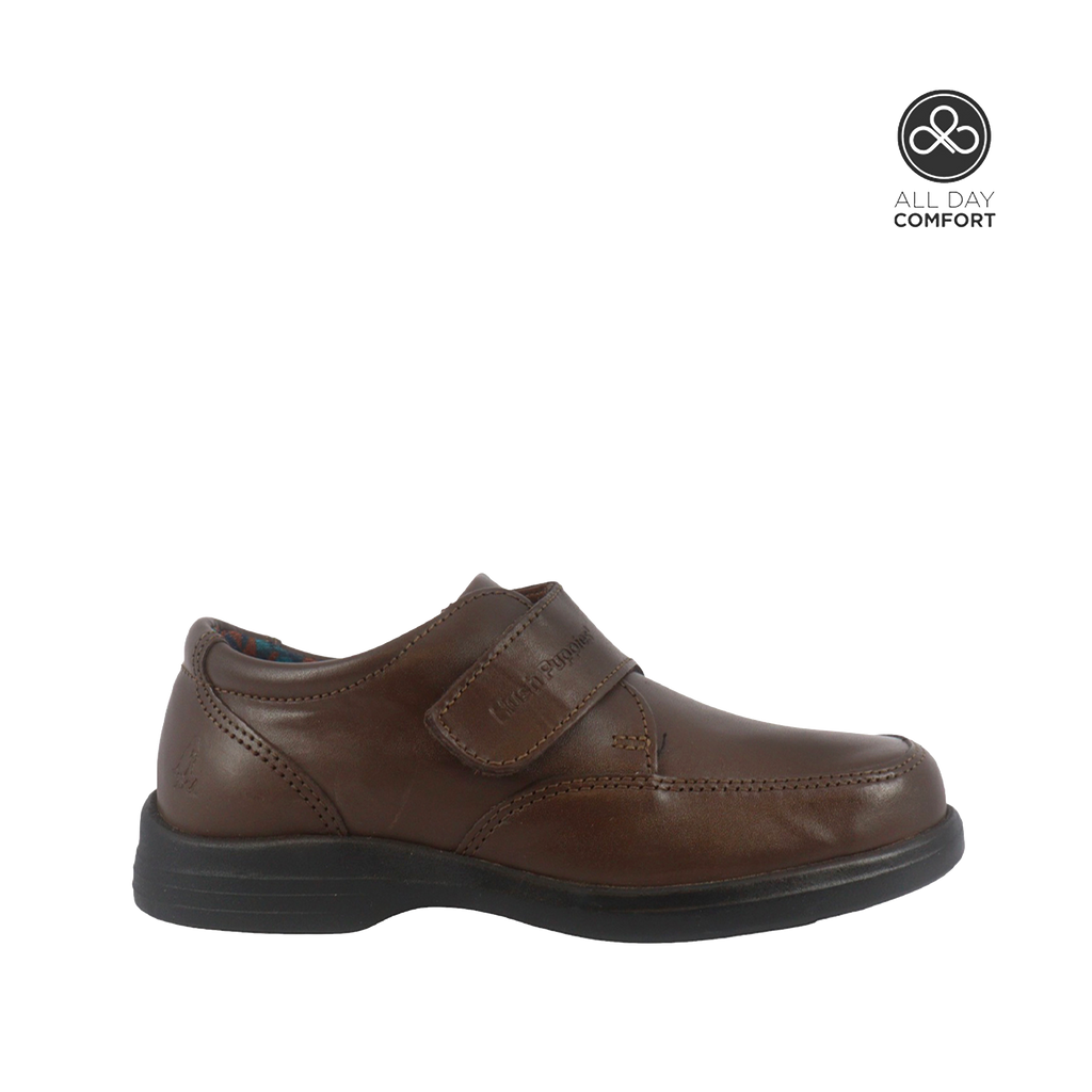 Slip on escolares Luka 2.0 para niño color café
