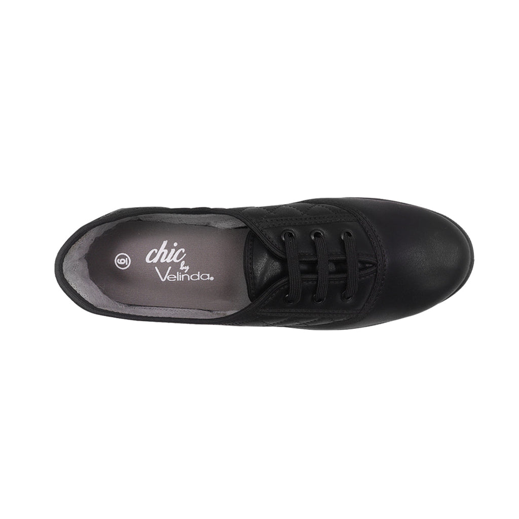 Dinas Velinda Quilted negro para Mujer
