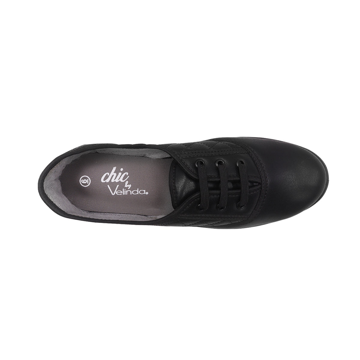 Dinas Velinda Quilted negro para Mujer