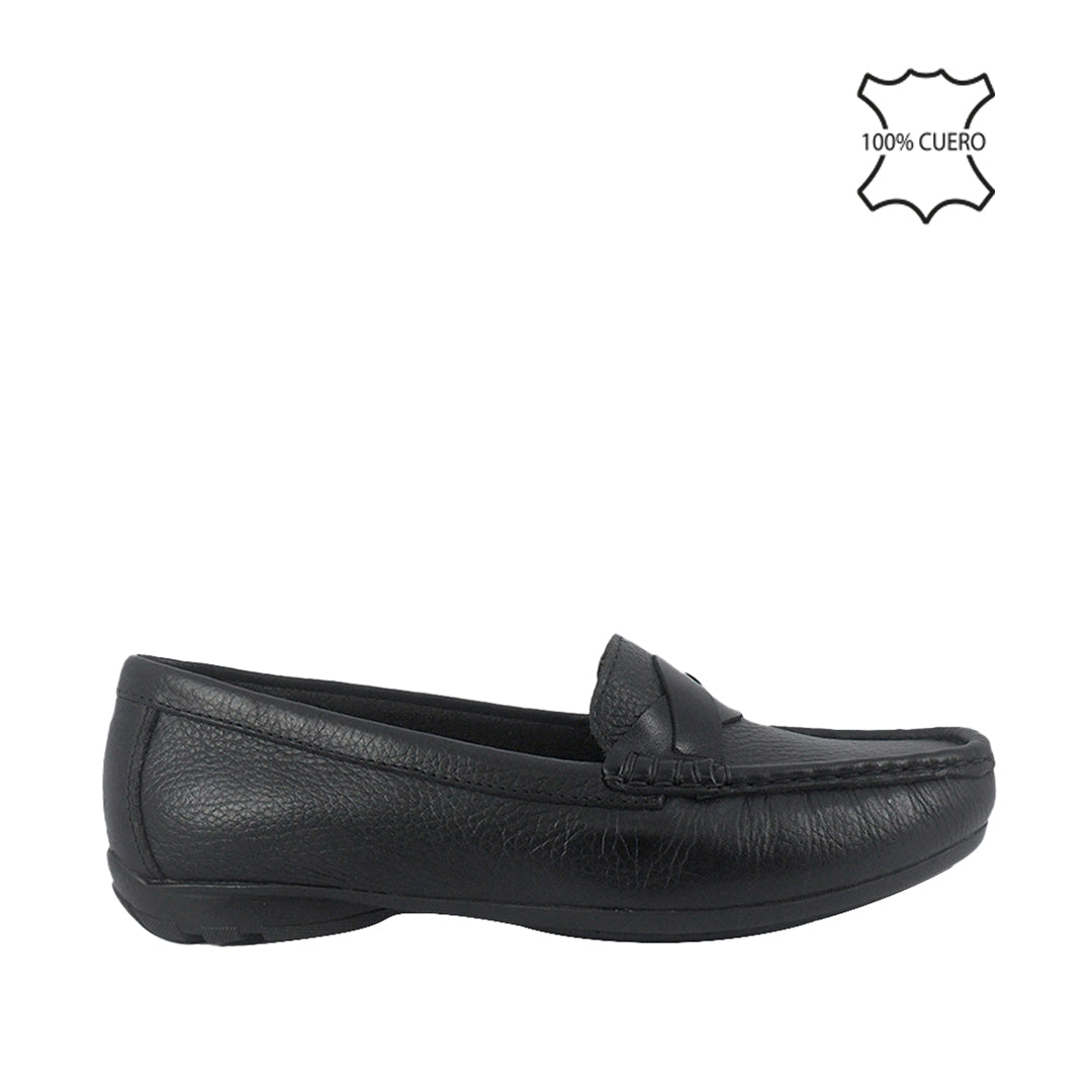 Mocasines Sisi negro para Mujer