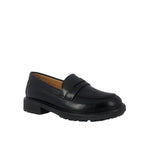 Mocasines escolares Arlette para niña color negro