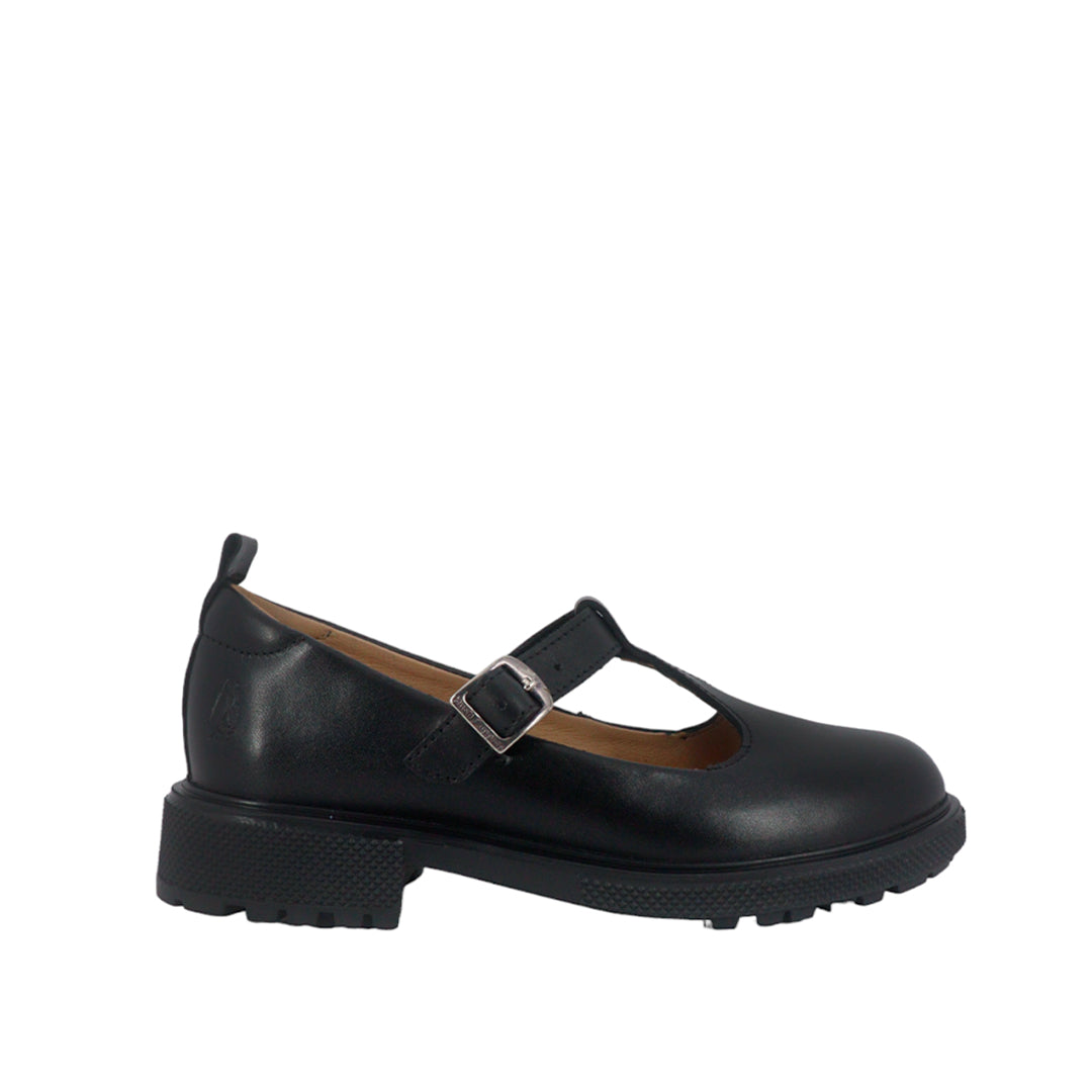 Ballerinas escolares Arianna para niña color negro