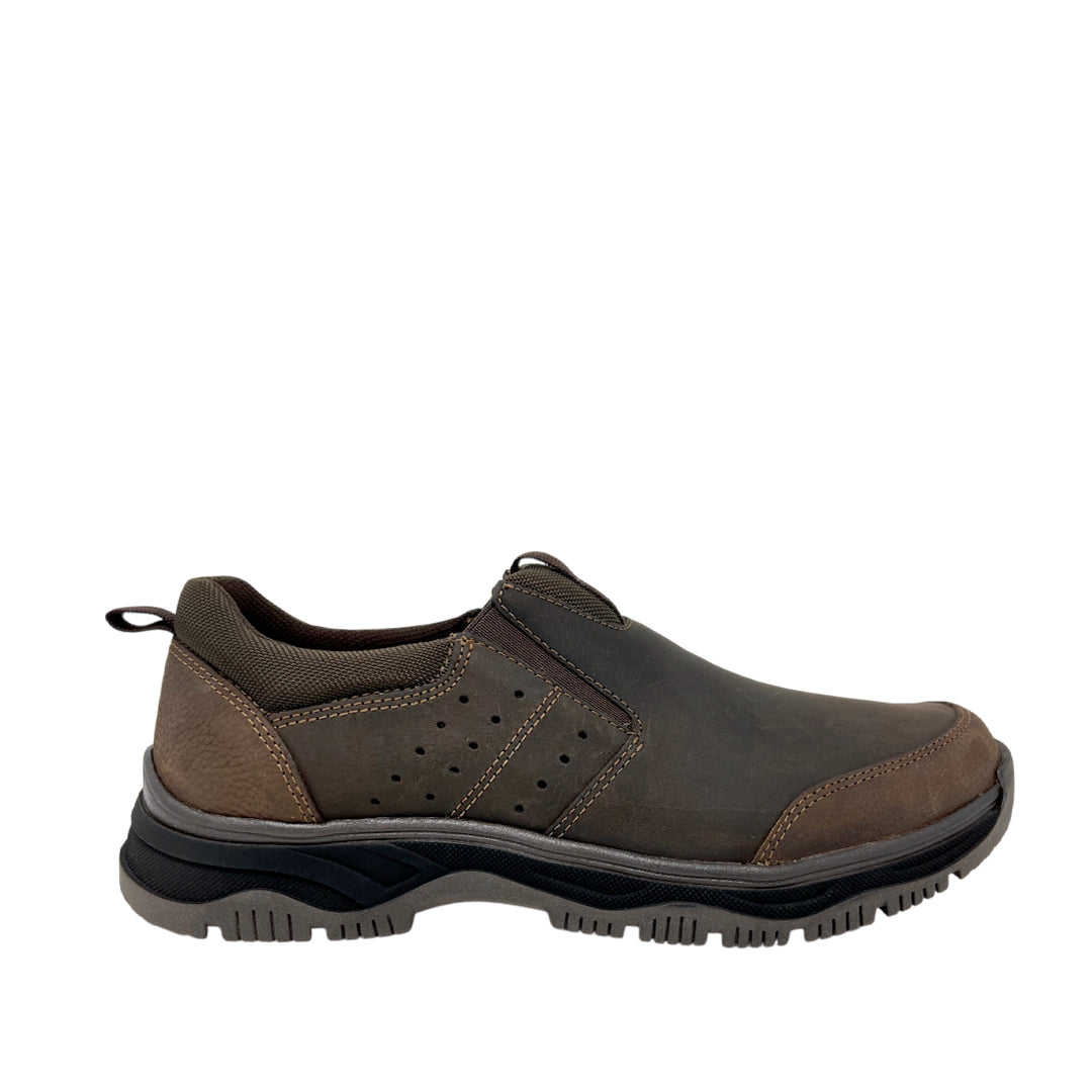 Zapatos casuales Cliff Slip on color café
