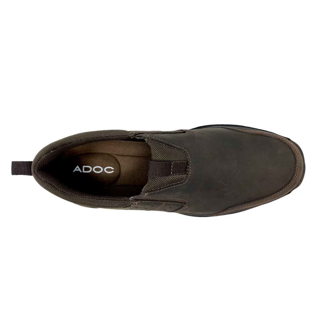 Zapatos casuales Cliff Slip on color café