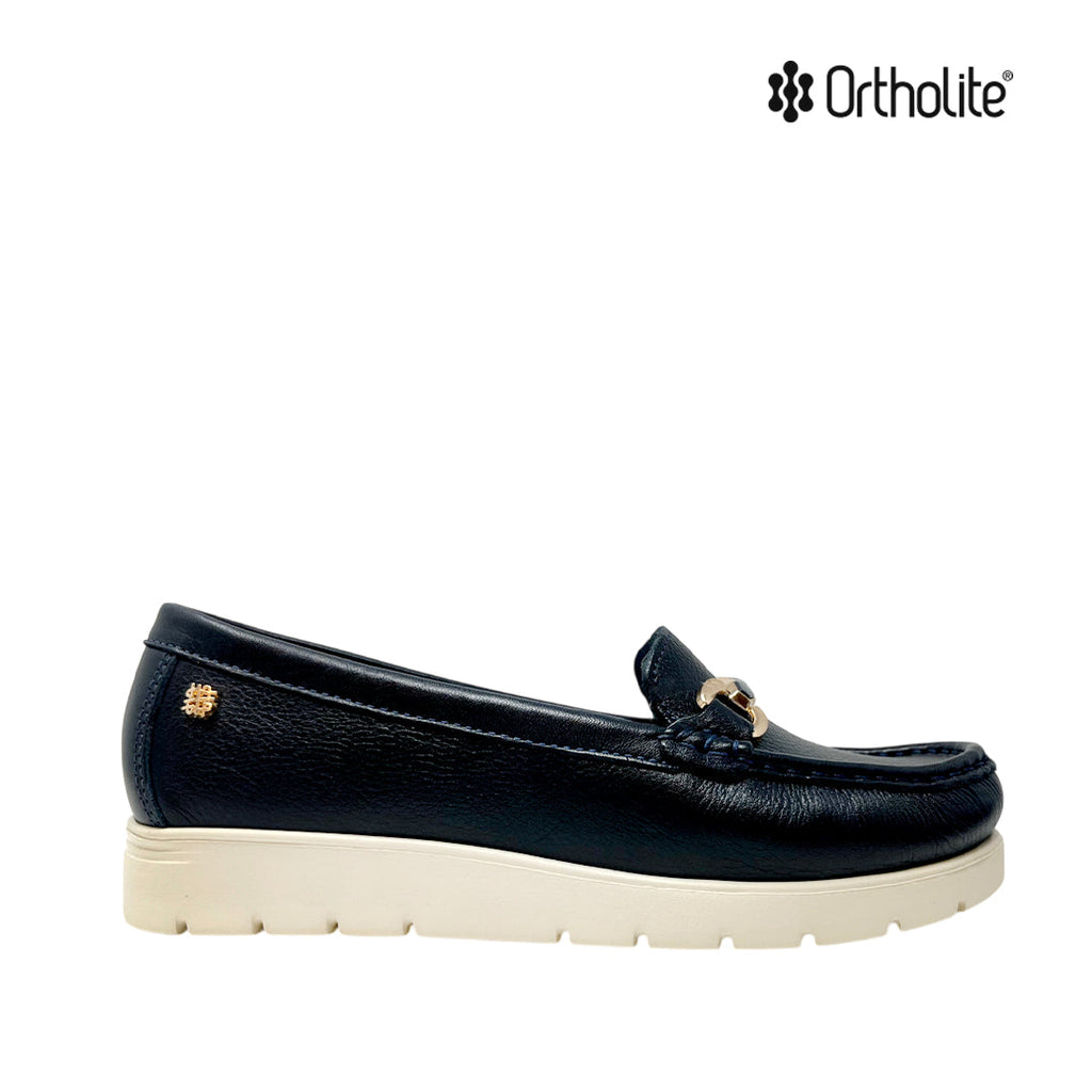 Mocasines Lizzy para mujer color navy