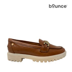 Mocasines Silvana para mujer color tan