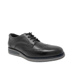 Derby shoes Simone Wingtip para hombre color negro