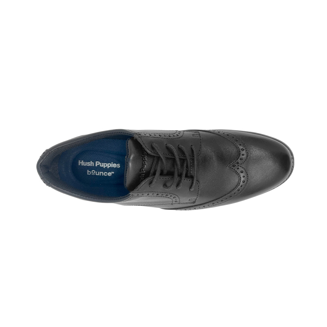 Derby shoes Simone Wingtip para hombre color negro