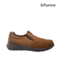 Casuales slip on Helio para hombre color café