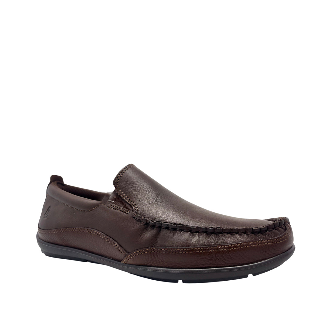 Casuales slip on Lissandro para hombre color café