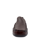 Casuales slip on Lissandro para hombre color café