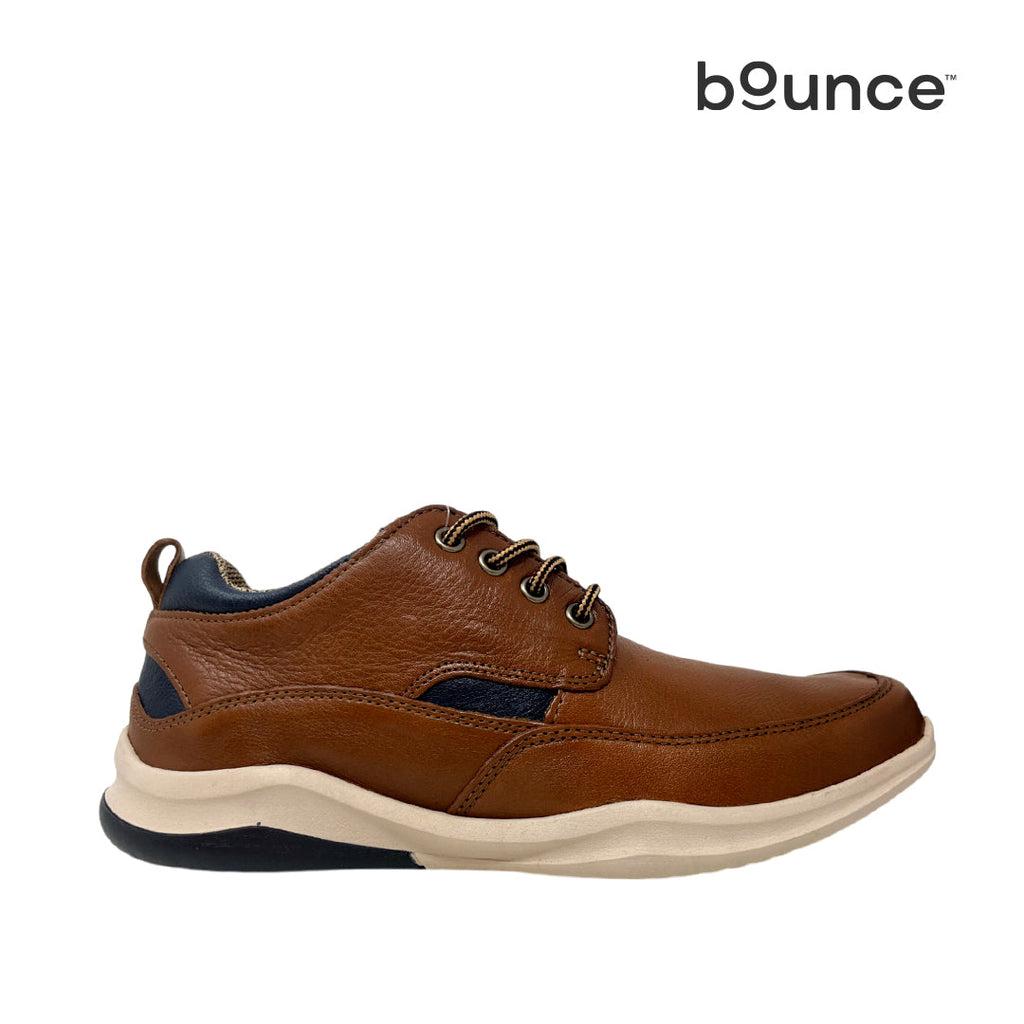 Derby shoes Leondardo para hombre color tan