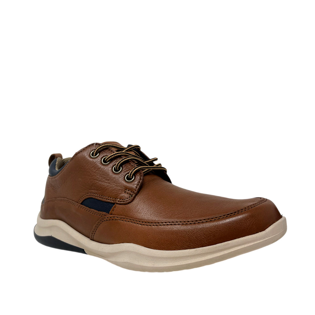 Derby shoes Leondardo para hombre color tan