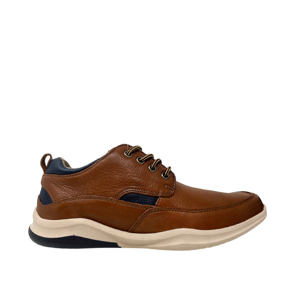 Derby shoes Leondardo para hombre color tan