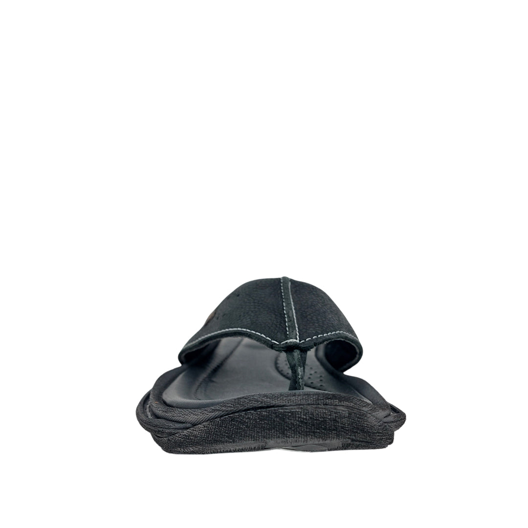 Sandalias slip on Gustav para hombre color negro
