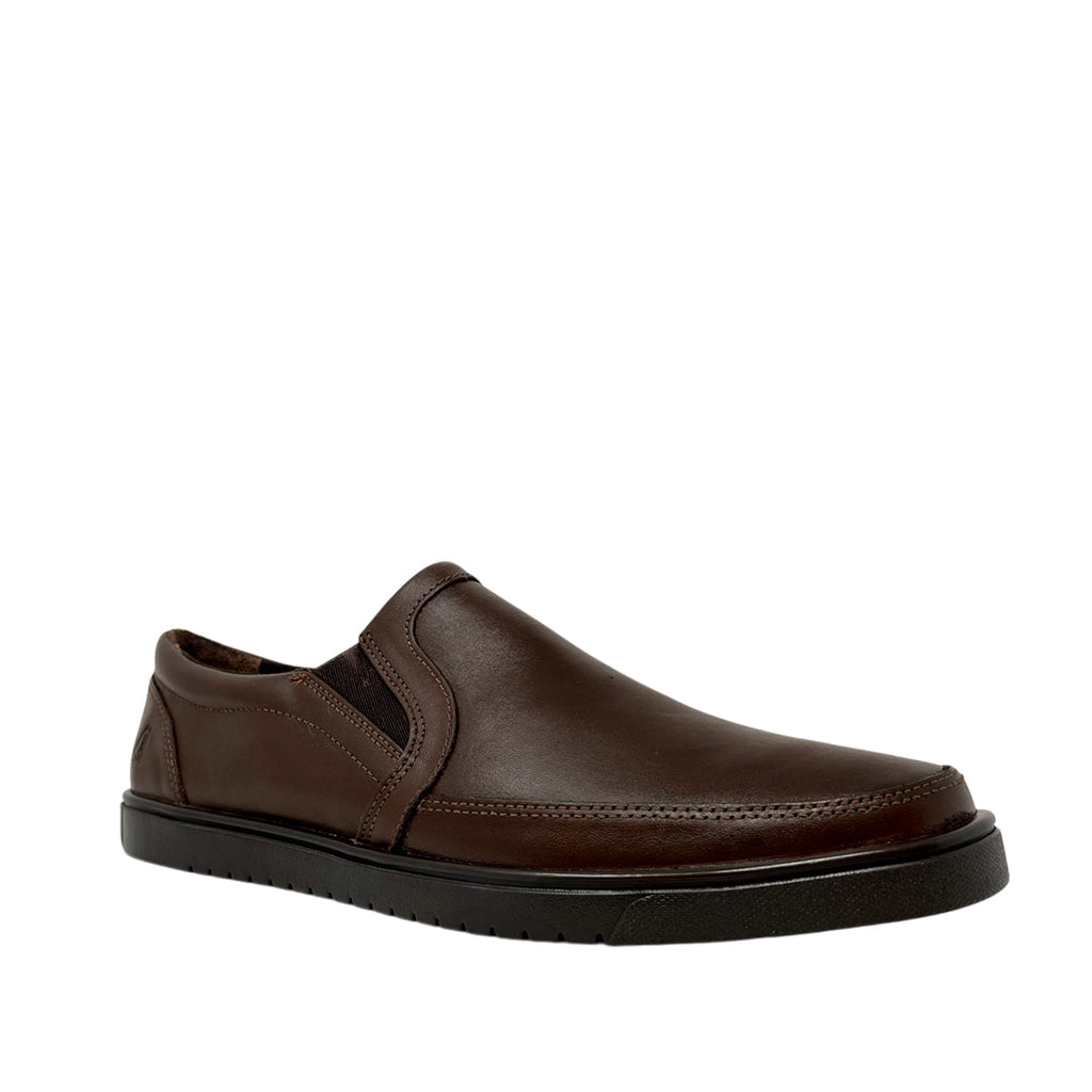 Casuales slip on Roadside 3.0 para hombre color café