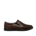 Casuales slip on Roadside 3.0 para hombre color café