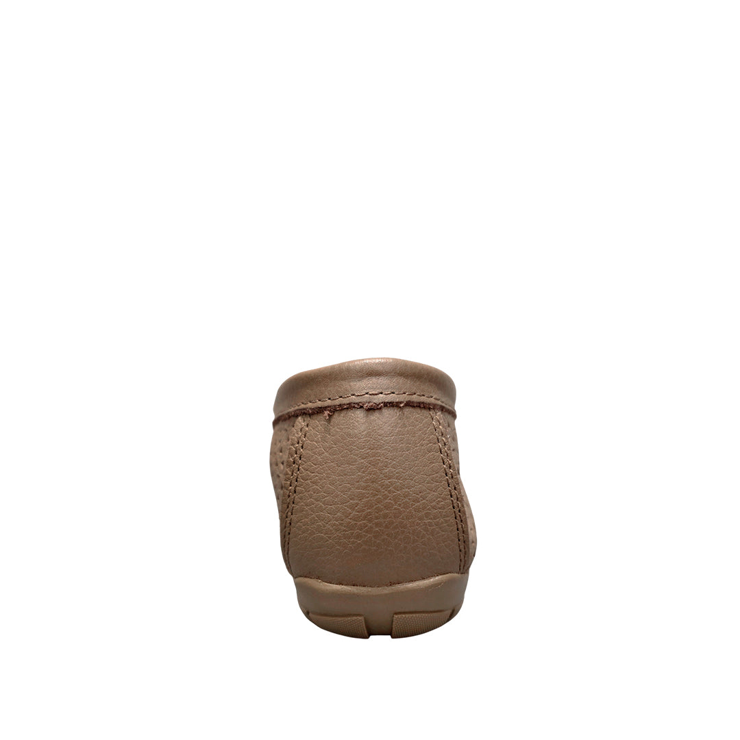 Mocasines Lorivel para mujer color taupe