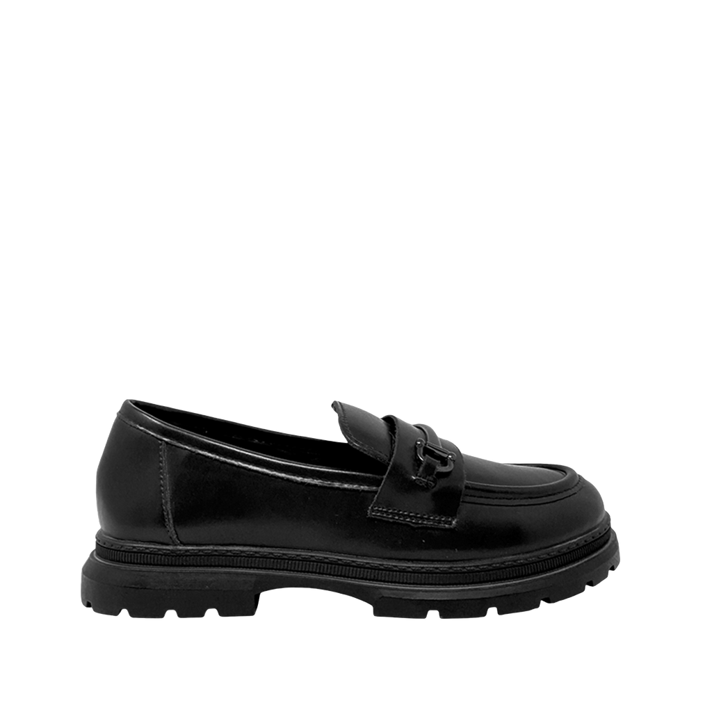 Mocasines escolares Westy para niña color negro