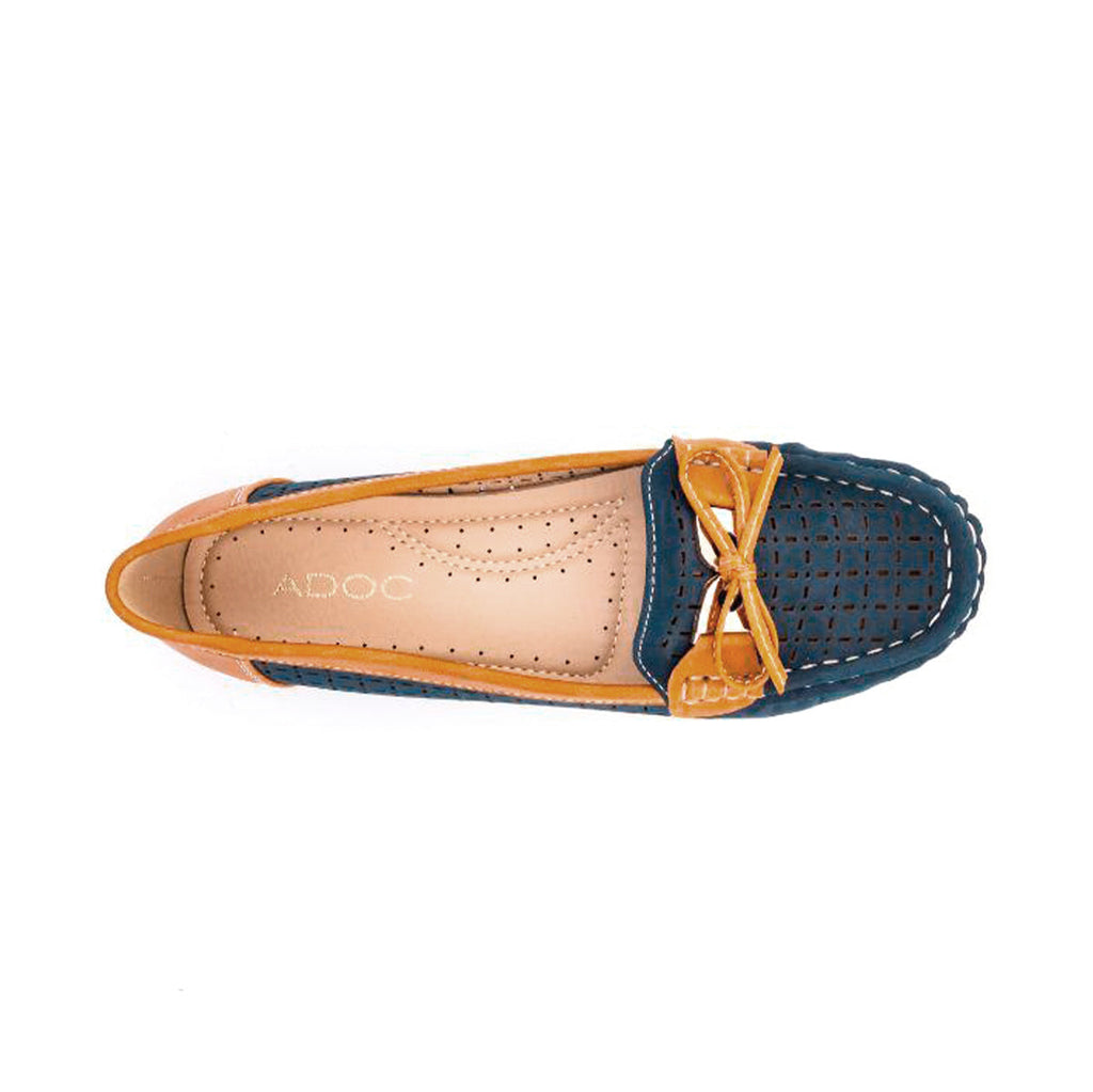 Mocasines Livy azul para Mujer