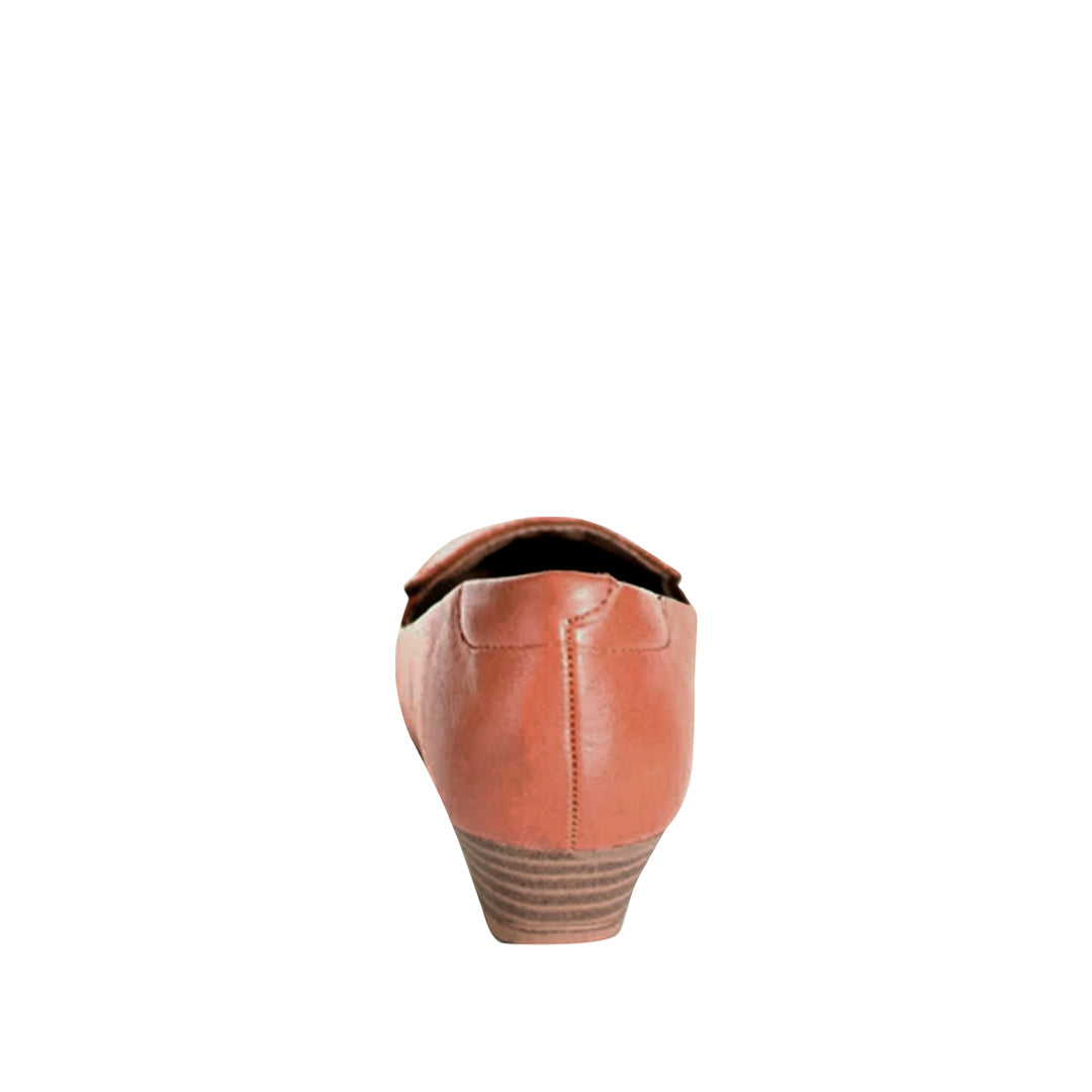 Zapatos cuña Tamires mirabella cognac para Mujer