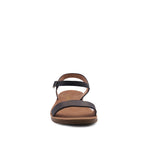 Sandalias flat Maribel negro para Mujer