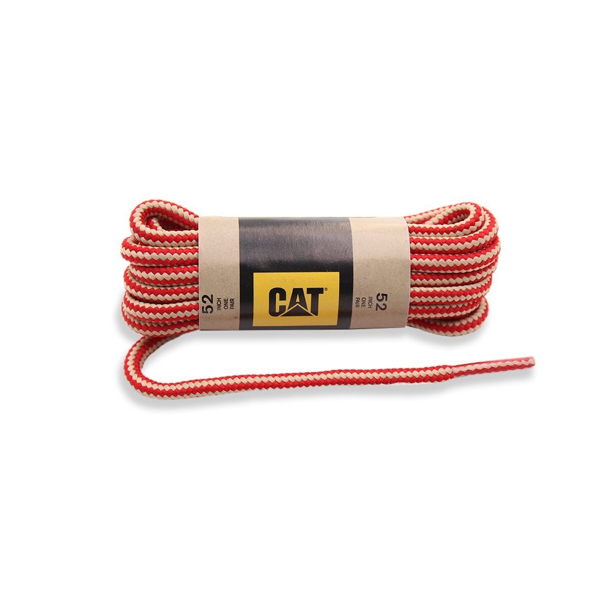 cordones taslon - beige con rojo, accesorios, cat, cintas, cordones, hombre, mujer, precio regular, comprar, en linea, online, delivery, Guatemala, zapatos, cat, caterpillar
