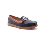 Mocasines Ritavel azul para Mujer