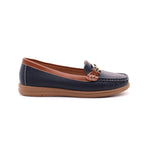 Mocasines Ritavel azul para Mujer