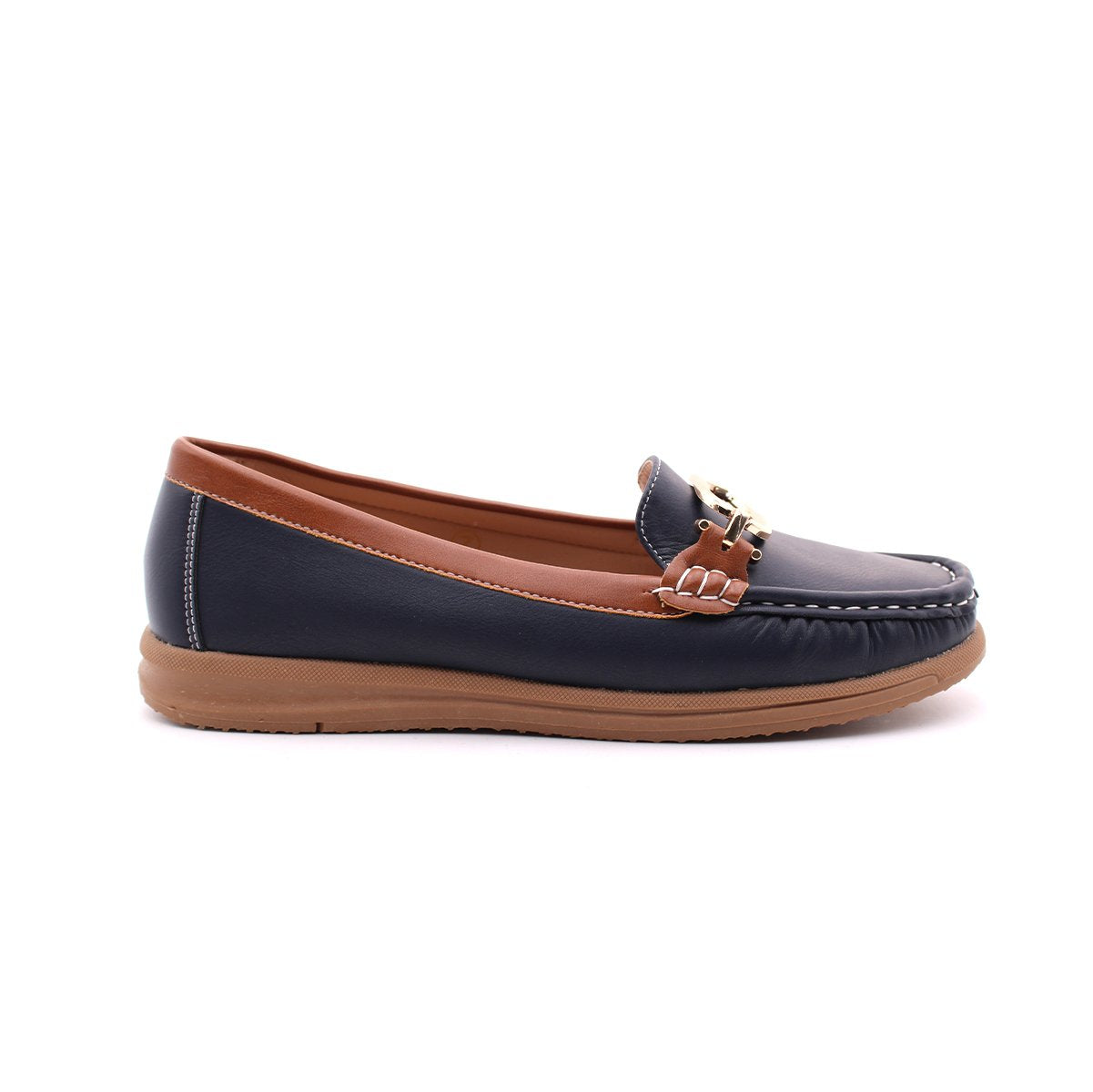 Mocasines Ritavel azul para Mujer