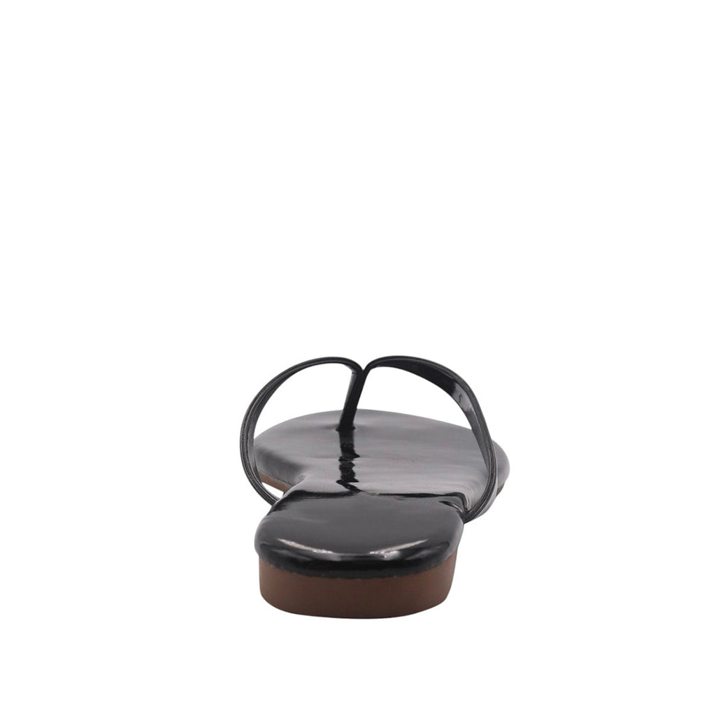 Sandalias flat Karen negro para Mujer