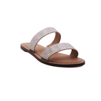 Sandalias flats Ginna blanco para Mujer