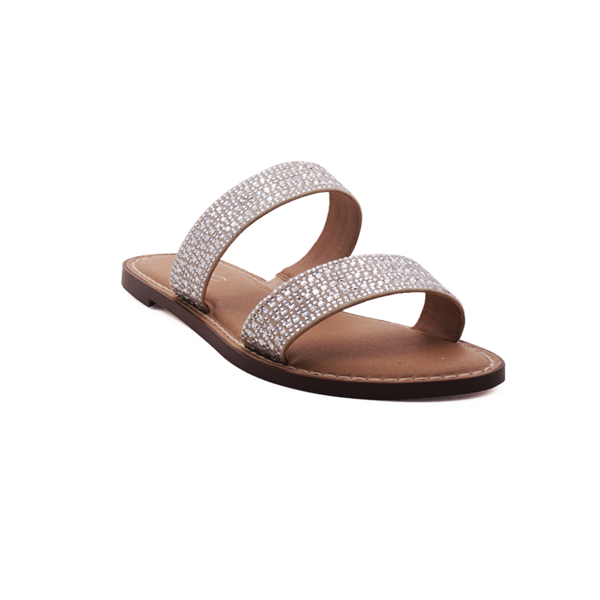 Sandalias flats Ginna blanco para Mujer