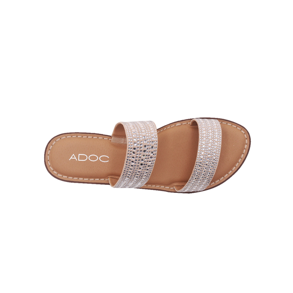 Sandalias flats Ginna blanco para Mujer