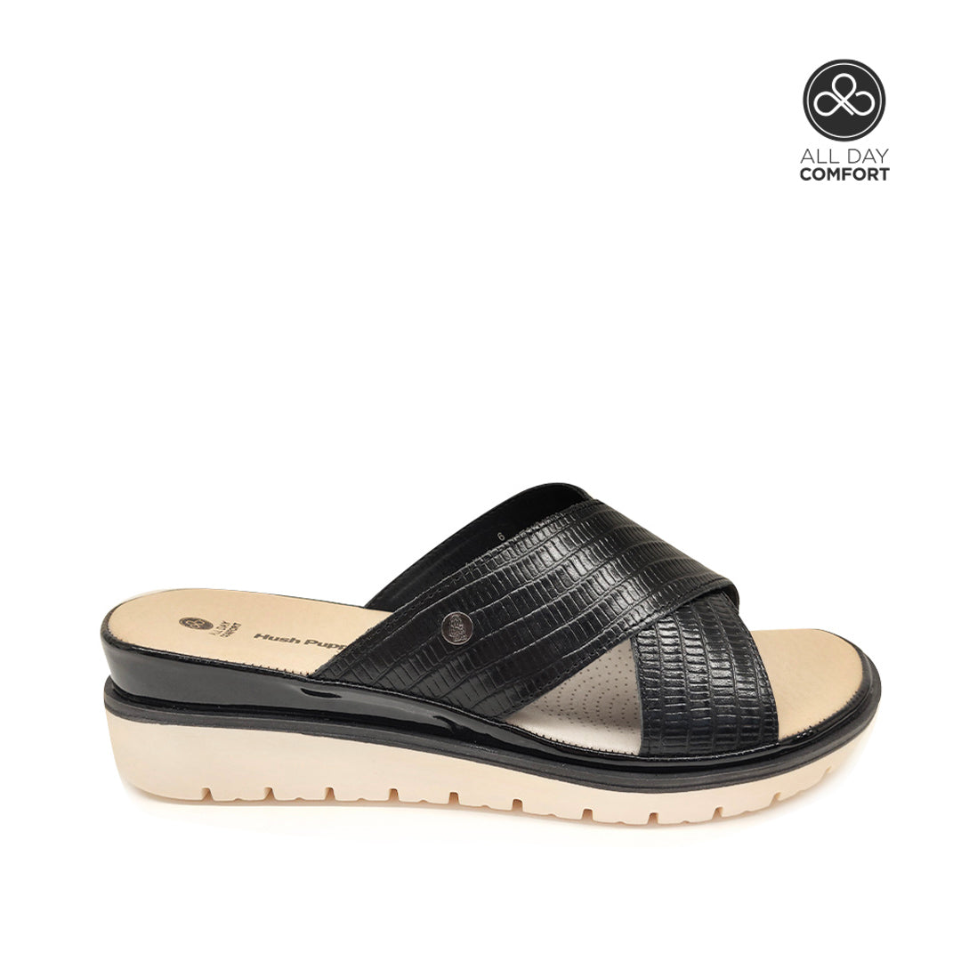 Sandalias Shasta para mujer color negro