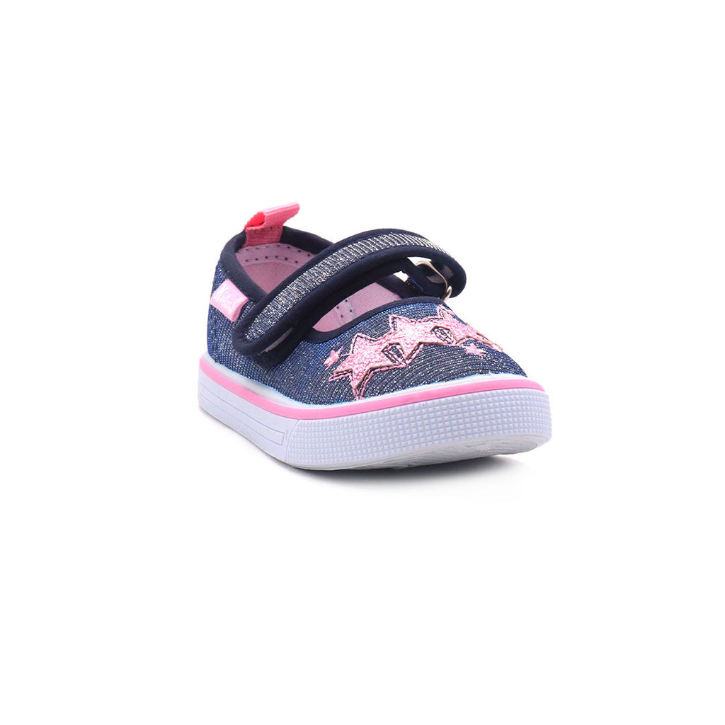 Zapatos canvas Elsa Bal navy para Infante