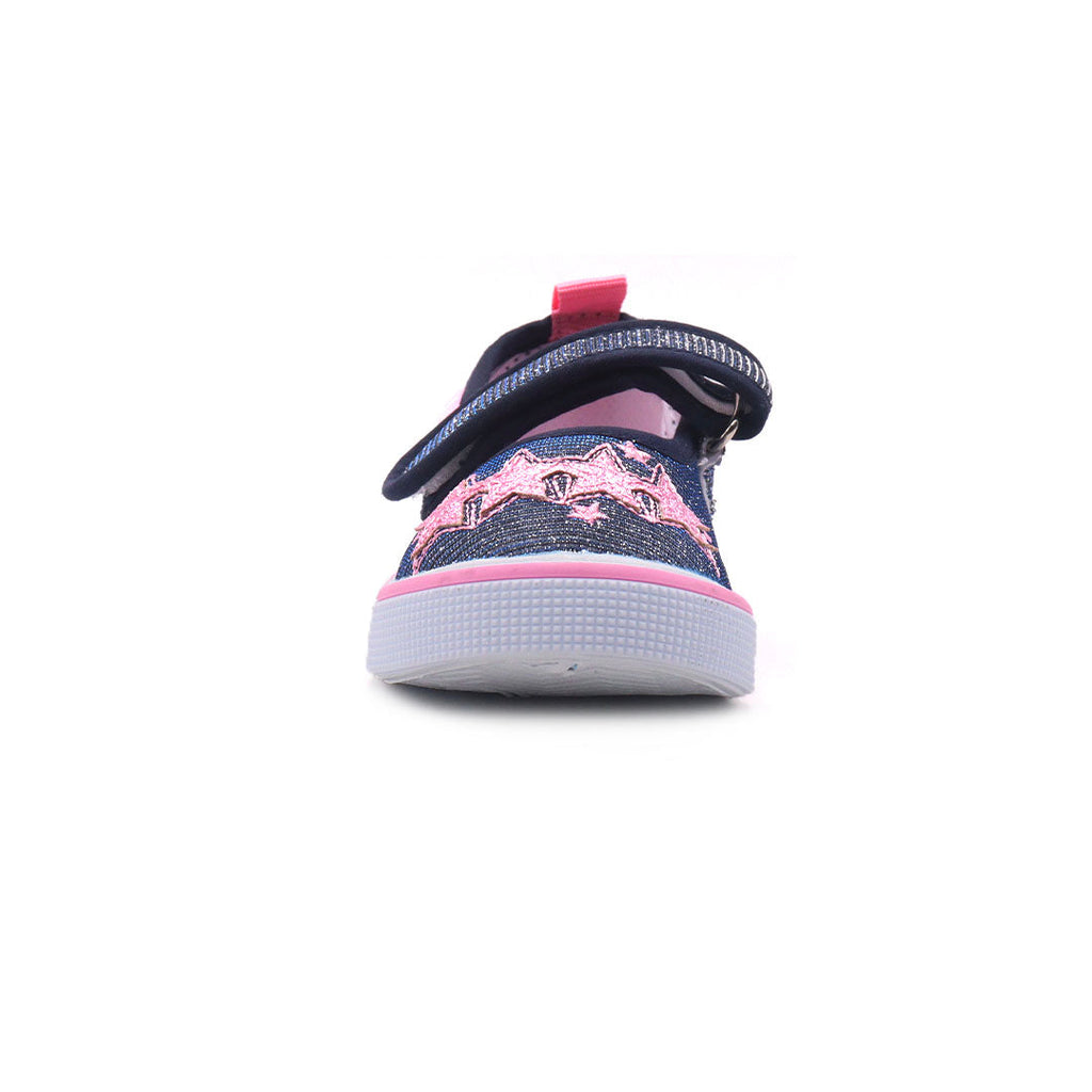 Zapatos canvas Elsa Bal navy para Infante