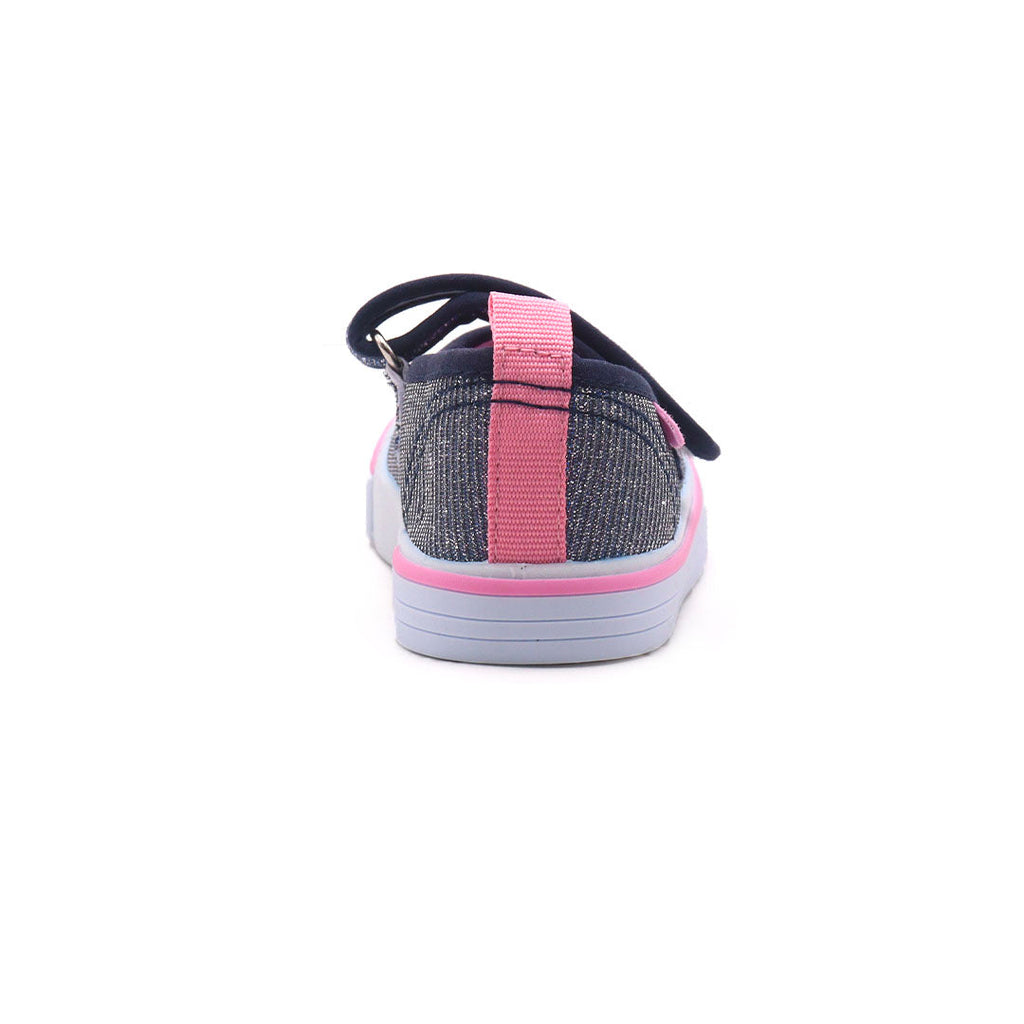 Zapatos canvas Elsa Bal navy para Infante