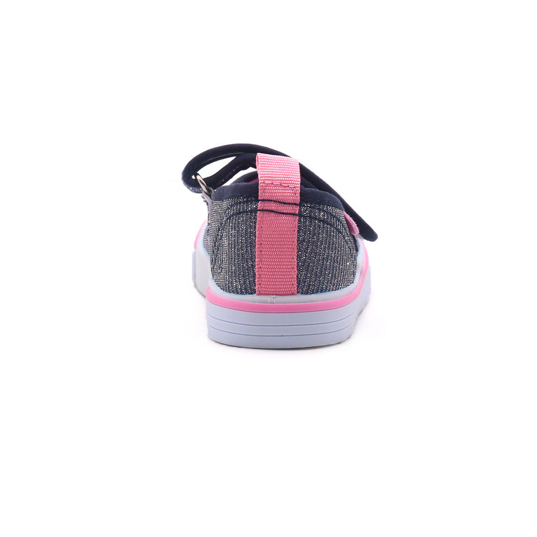 Zapatos canvas Elsa Bal navy para Infante
