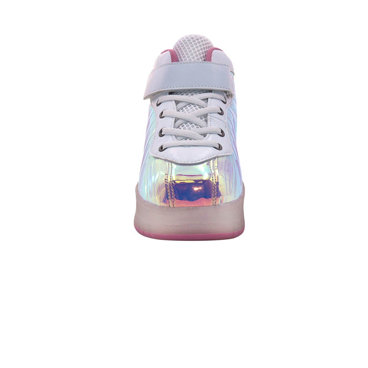 Tenis Skate bracos con luces blanco para Niñas