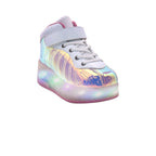 Tenis Skate bracos con luces blanco para Niñas