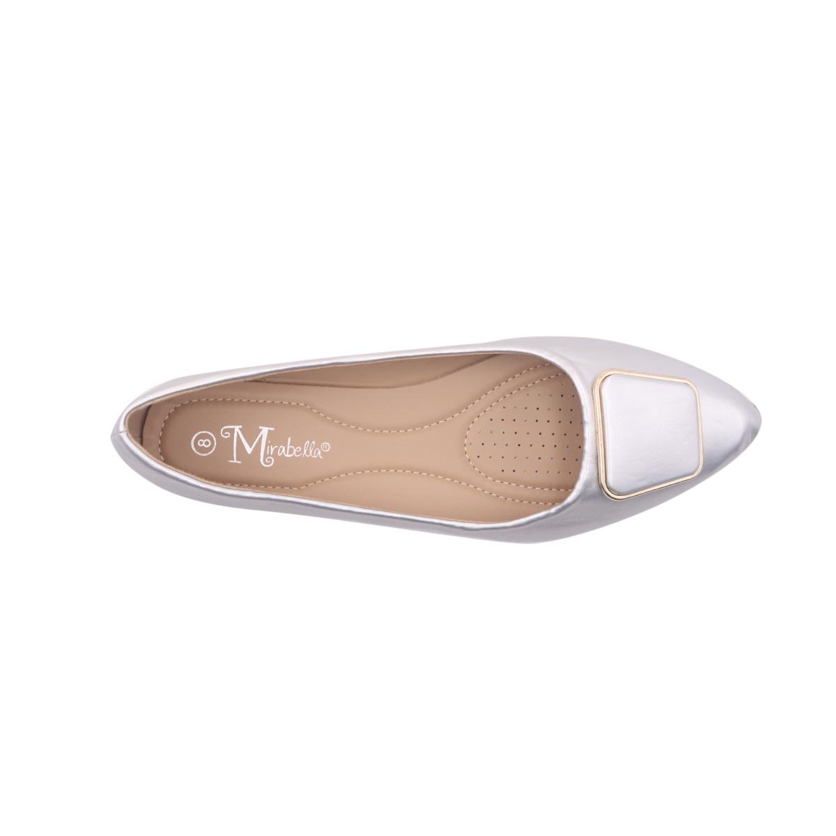 Balerinas 1828 60 silver para Mujer