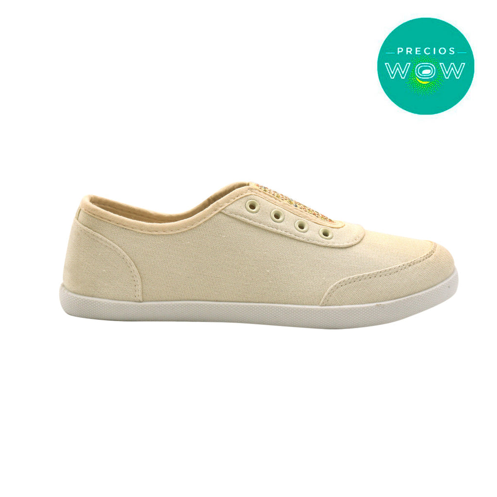Zapatillas Celi beige para Mujer