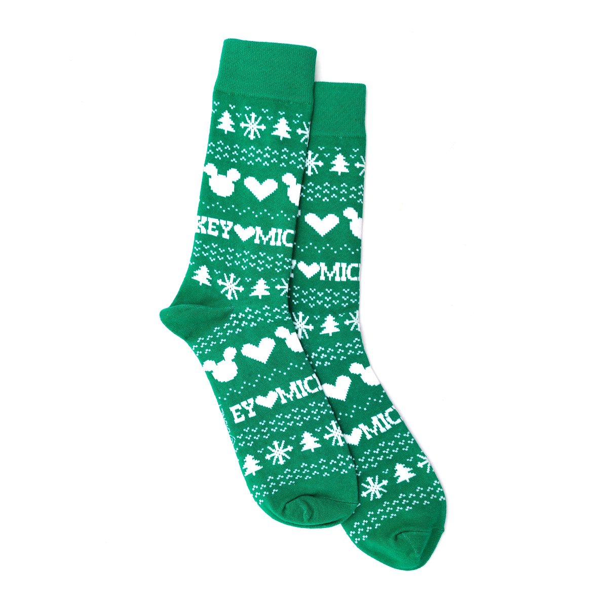 Calcetines Minnie Mouse verde para Hombre