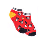 Calcetines Mickey Mouse rojo para Niños (2 pack)